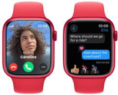 Apple Watch Series 9, Cellular, 45mm, (PRODUCT)RED, (PRODUCT)RED Sport Band - M/L (MRYG3QC/A)