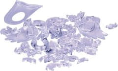 HCM Kinzel 3D Crystal puzzle Labuť biela 44 dielikov