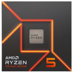 AMD Ryzen 5 7600X/LGA AM5/max. 5,3GHz/6C/12T/38MB/105W TDP/BOX bez. chladiče