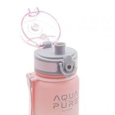 Astra Zdravá fľaša AQUA PURE by ASTRA 400 ml - pink/grey, 511023001