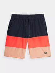 4F Pánske šortkové plavky Lewarles oranžová L