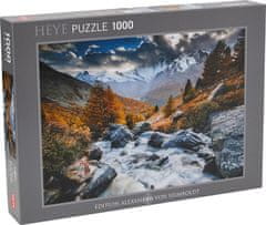 Heye Puzzle Horský potok, Švajčiarsko 1000 dielikov