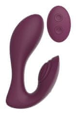 Dreamtoys Dream Toys Essentials Ultra Dual Vibe (Purple), dvojitý vibrátor s diaľkovým ovládaním