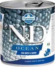 N&D N & D DOG OCEAN Adult Codfish & Squid 285g