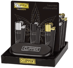 Clipper Leaves Silhouette balíček - 3ks Metal 