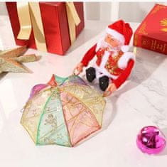 Mormark Vianočná dekoratívna ozdoba Santa s padákom | SANTASWING
