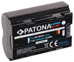 PATONA batéria pre foto Fuji NP-W235 2400mAh Li-Ion 7,2 V Platinum X-T4