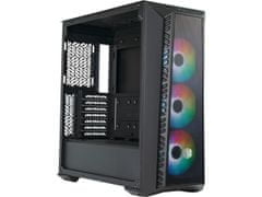 Cooler Master PC skriňa MASTERBOX 520 MESH MIDI Tower, čierna