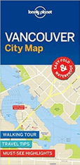 Lonely Planet WFLP Vancouver City Map 1st edition