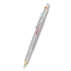 Rotring 800 Silver mechanická ceruzka, rôzne šírka hrotu hrot 0,5 mm