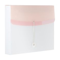 Tarifold Color Dream box na spisy s gumičkou A4 PP - bielo-ružový 700 µ