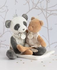 Doudou Darčeková - plyšová panda s dečkou 28 cm