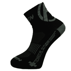 HAVEN Ponožky LITE SILVER NEO 2 páry čierno / šedé - 8-9
