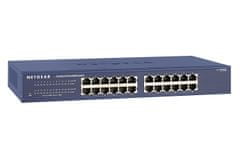 Netgear 24-port 10/100/1000Mbps Gigibit Ethernet, Unmanaged, JGS524