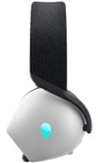 Alienware DELL AW720H/ Dual-Mode Wireless Gaming Headset/ bezdrôtové slúchadlá s mikrofónom/ strieborné
