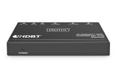 Digitus DS-55520 Súprava extendera 4K HDBaseT, 70 m PoC, RS232, IR, čierna