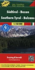 Freytag & Berndt AK 0611 Južné Tirolsko - Bolzáno 1:150 000