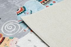 Dywany Łuszczów Detský kusový koberec Bambino 2160 Indian grey 80x150