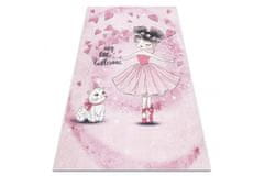 Dywany Łuszczów Detský kusový koberec Bambino 2185 Ballerina pink 80x150