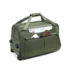 KONO Zelená nepremokavá cestovná taška s kolieskami "Dynamic" - veľ. L