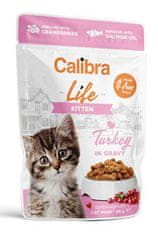 Calibra Cat Life vrecko Kitten Turkey in gravy 85g
