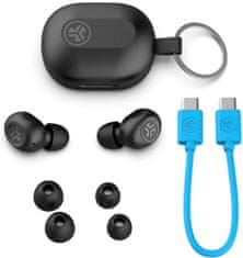 Jlab Mini True Wireless Earbuds, čierne