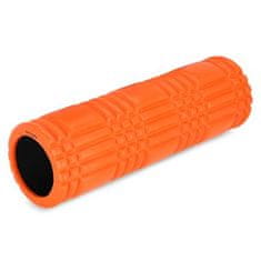Spokey MIXROLL SINGLE Masážny fitness valec, 45 cm, oranžový