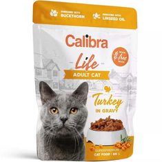 Calibra Cat Life kaps. Adult Turkey in gravy 85 g