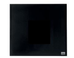 Nobo sklenená tabuľa, čierna, 450x450 mm