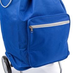 Runaway Modrá nákupná taška pre seniorov „Shopper“