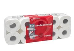 Celtex Toaletný papier Professional 2vrstvy 160 útržkov biely - 10ks