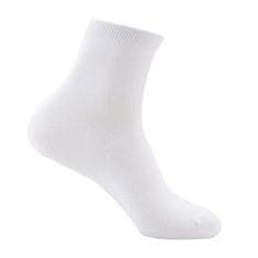 ALPINE PRO Ponožky dlhé unisex ALPINE PRE 2ULIANO biele 2páry - S