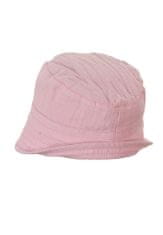 Sterntaler Klobúk bavlna s ľanovým charakterom UV 50+ pink holka-41 cm-4-5 m