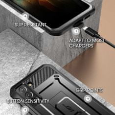SUPCASE Unicorn Beetle Pro - Samsung Galaxy S21 Plus - čierny