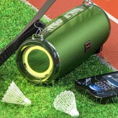 Hoco Wireless Speaker Xpress (HC2) - with Ambient Light, Bluetooth 5.0, 10W - Camouflage Green