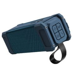 Hoco Wireless Speaker Magic (HC6) - Bluetooth 5.0, FM, TF Card, U Disk, AUX, TWS, 20W, 4000mAh - Navy Blue