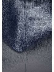 Carla Ferreri Dámska kožená kabelka CF1839 Blu
