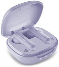 Genius bezdrôtový headset TWS HS-M905BT Light Purple/ Bluetooth 5.3/ USB-C nabíjanie/ fialová