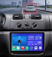 Hizpo 10" dotykový 2DIN autorádio Škoda Fabia 2 2007 - 2014 s GPS navigáciou, WIFI, USB, Bluetooth - Handsfree, 2din rádio ŠKODA FABIA MK2 II Rádio