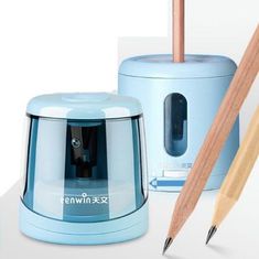 JOJOY® Prenosné orezávadlo na ceruzky a pastelky | PENPAL Modrá