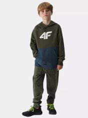 4F Detské nohavice Arandelis khaki 164