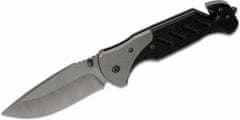 KA-BAR® KB-3085 COYPU taktický vreckový nôž 9,5 cm, čierno-šedá, G10, oceľ