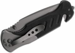 KA-BAR® KB-3085 COYPU taktický vreckový nôž 9,5 cm, čierno-šedá, G10, oceľ