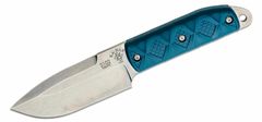 KA-BAR® KB-5102 SNODY BIG BOSS vonkajší nôž 11,4cm, modrá, Zytel, paracord, kožené puzdro, +rukoväte