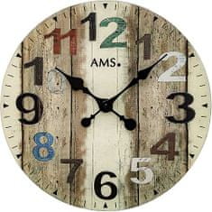 AMS Nástenné hodiny 9650 40cm