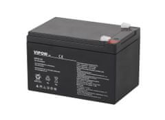 vipow Gélová batéria VIPOW 12V 12Ah čierna BAT0216