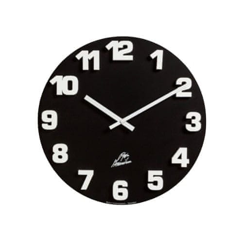 BJORN Nástenné hodiny Henriksson MTR40-9BKW, 40cm