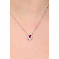 Amen Očarujúce strieborný náhrdelník so zirkónmi Diamonds CLGOBRBZ (retiazka, prívesok)