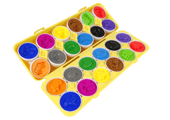 Lean-toys Vzdelávacie 12 vajíčok Sorter Vozidlá Autá Farby Puzzle Tvary