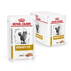 Royal Canin Cat Vet Diet Kapsička Urinary S/O Paštéta 12x85g